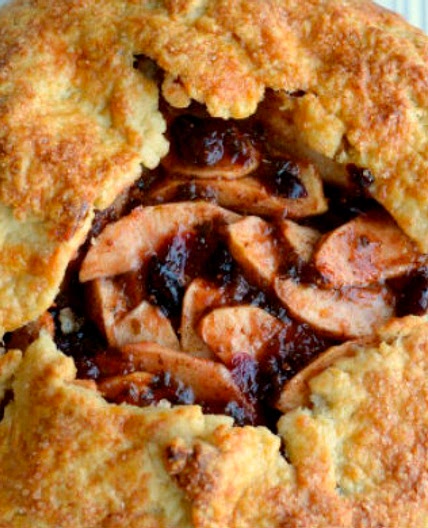 Apple Hamantaschen Galette