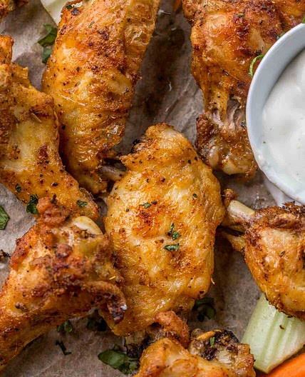 Crispy Baked Chicken Wings Recipe