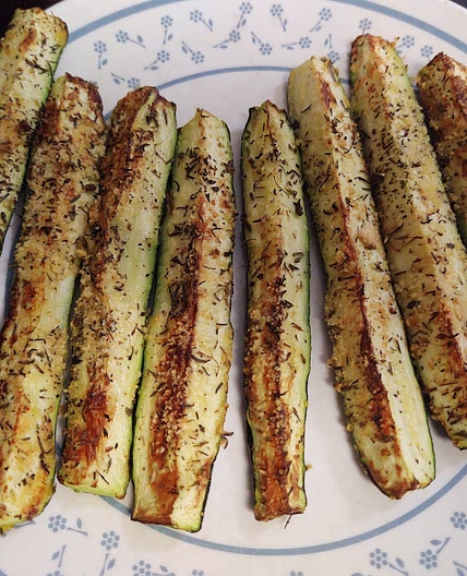 Baked Parmesan Zucchini
