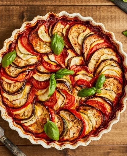 Tian Provencal (French Baked Summer Vegetables)