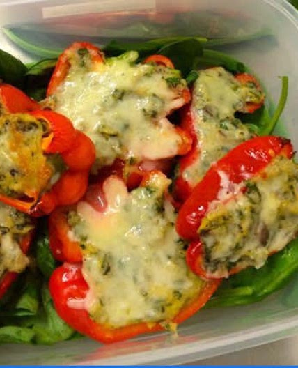 Quinoa stuffed Capsicums