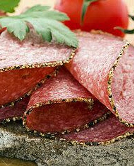 Bread with Salami