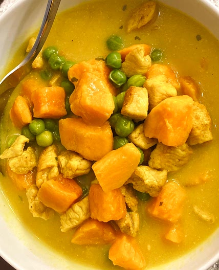 Chicken & Sweet Potato Coconut Curry
