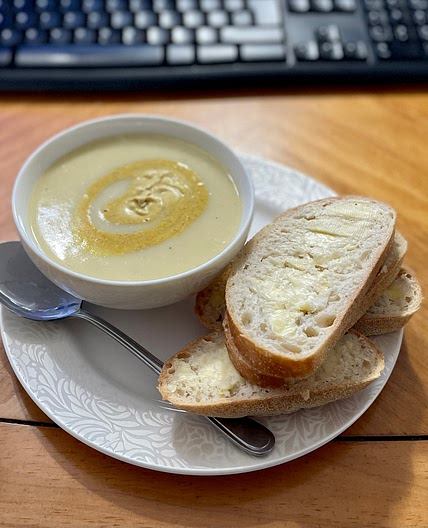 Parsnip & Ginger Soup