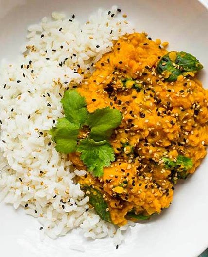 Slow Cooker Butternut Squash Dal