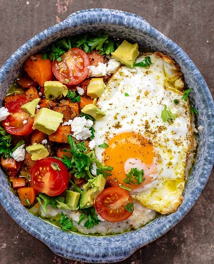 Easy Savory Oatmeal Bowls Recipe