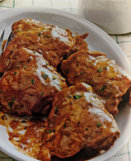 Slow Cooker Apple Balsamic Chicken
