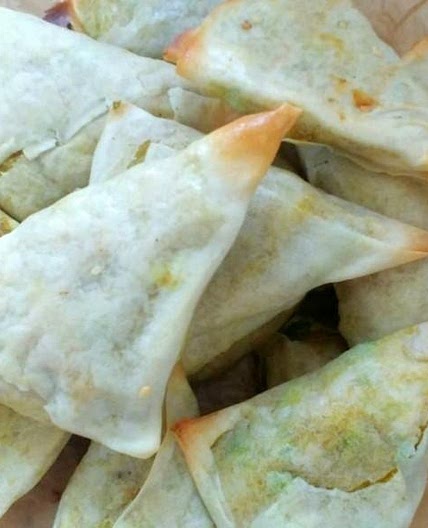 Receta de Samosas de verduras con pasta filo