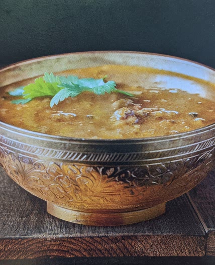 Soupe aux lentilles à l'indienne