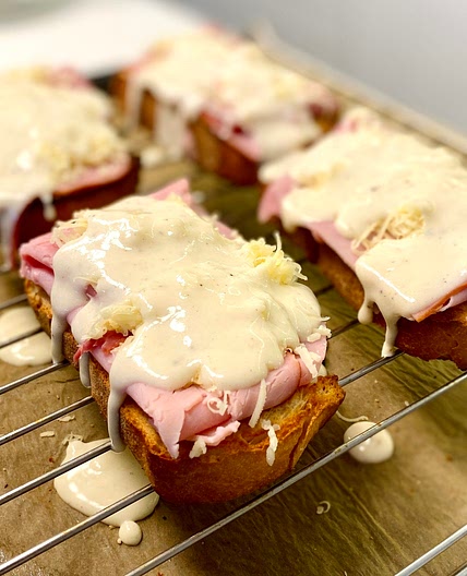 Easy Croque Madame Sandwiches
