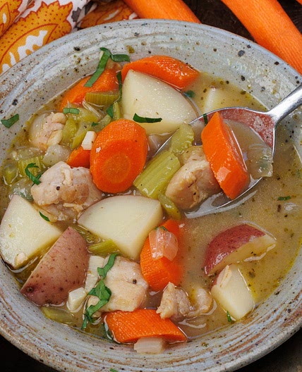 Chicken Stew For One