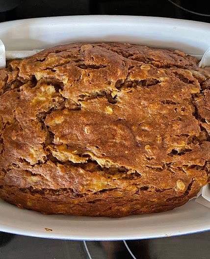 Healthier One Bowl Banana Bread