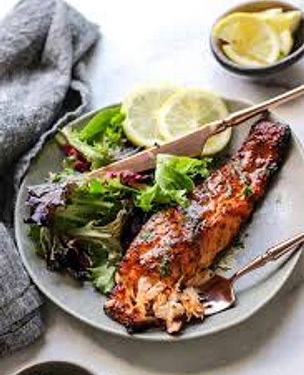 Honey & Mustard Salmon