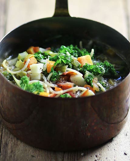 Winter Greens Minestrone