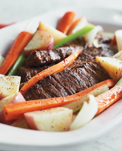 Steamed Beef and Vegetables