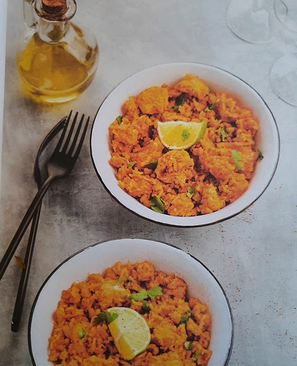 Riz au poulet à la mexicaine