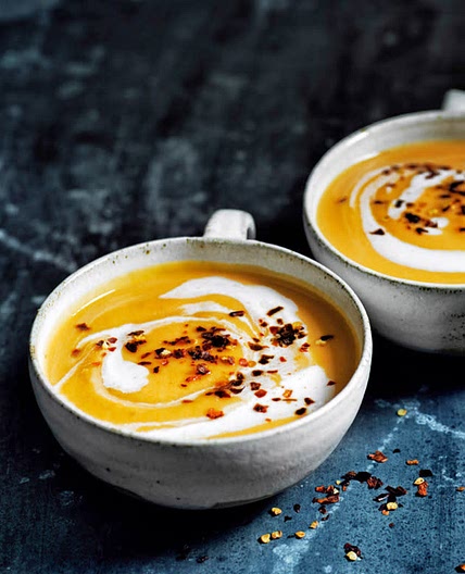 Roasted Sweet Potato And Coconut Soup