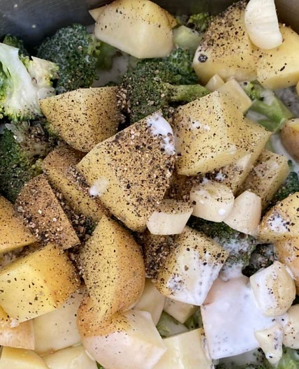 Kartoffel-Brokkoli-Suppe