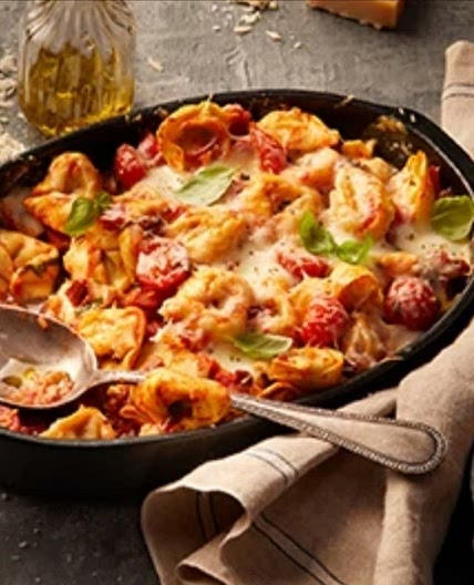 Tortelliniauflauf Caprese