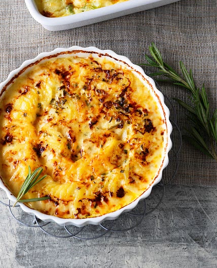 Kartoffelgratin (nach Mami)