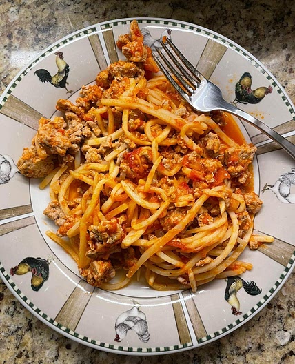 Hearts of Palm spaghetti 