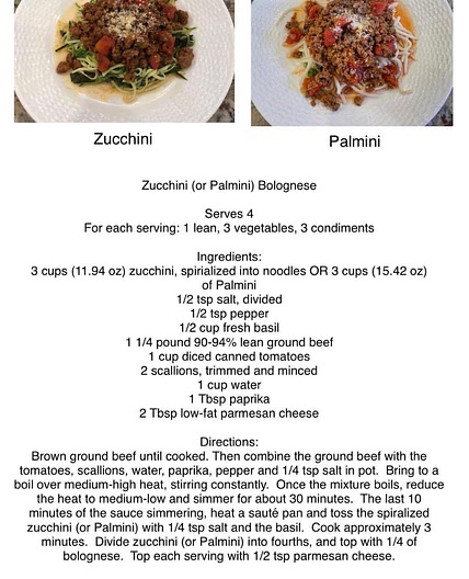 Palmini Bolognese 