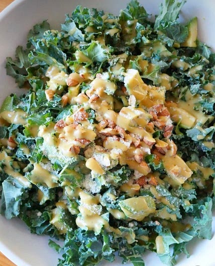 Honey Mustard Kale Salad