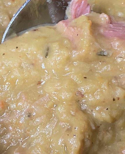 Split Pea Soup with Smoked Pork Necks
