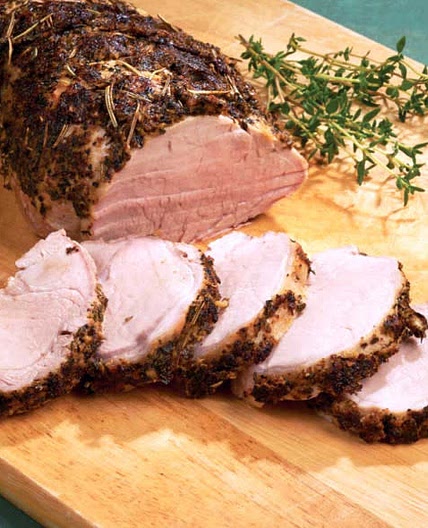 Herb-Rubbed Pork Tenderloin