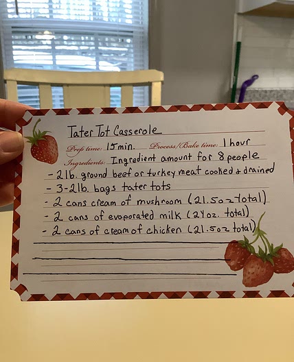 Tater Tot Casserole 