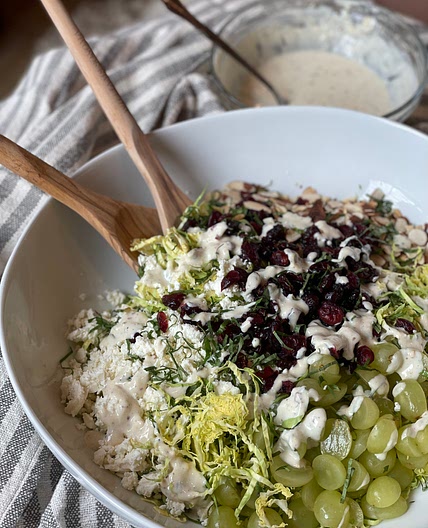 Shaved Brussels Sprout Salad