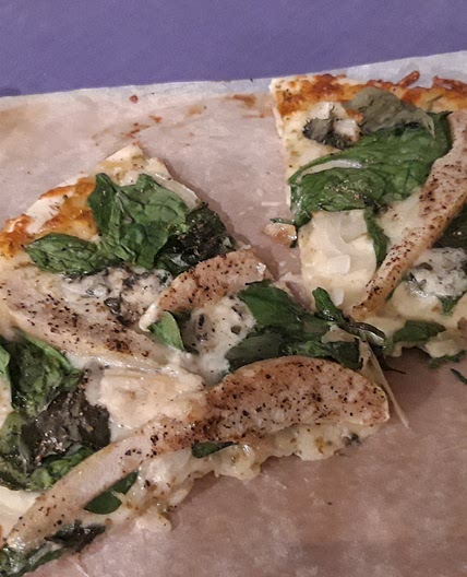 Pizza poire/bleu