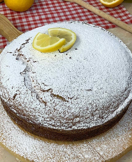 LEMONY OLIVE OIL CAKE