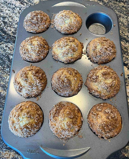 Grandma’s Banana muffins