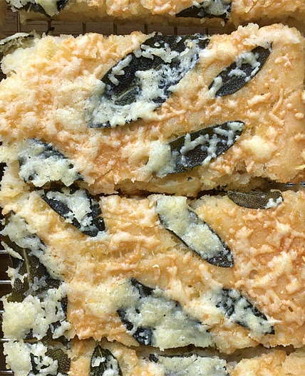 Gluten-Free Parmesan Sage Focaccia