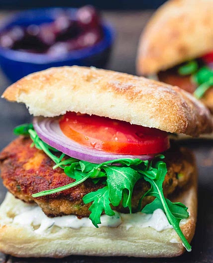 Salmon Burgers