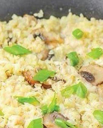Cheesy Chicken Cauliflower Skillet