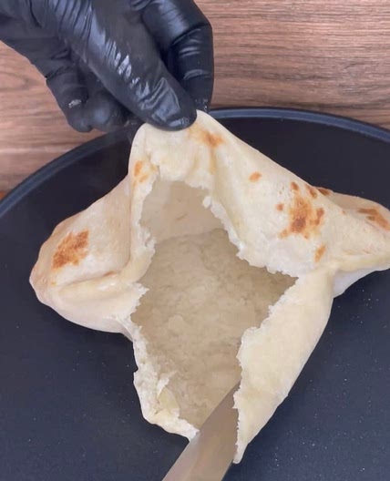 Flat bread, roti or Aish Baladi