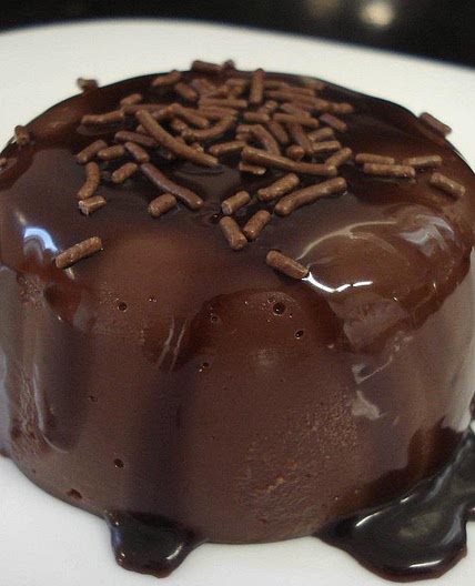 Receita de Pudim de chocolate fácil