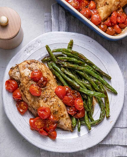 Oven Baked Balsamic Chicken