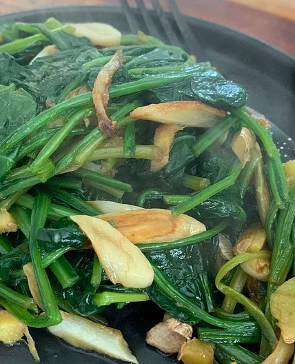 Spinach sauté 