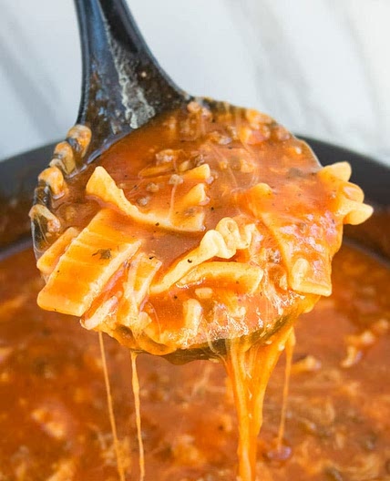 Easy Lasagna Soup