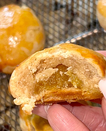 Salted Egg Yolk Pineapple Tarts