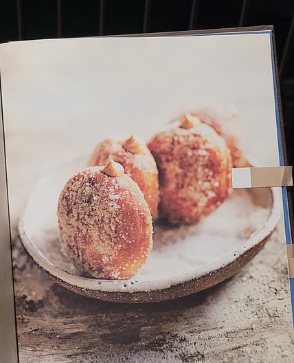 Ricotta and Dulce de leche Doughnuts