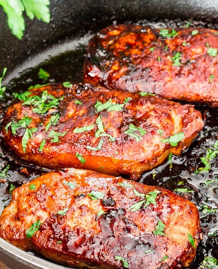 Korean Style Pork Chops