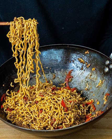 Spicy Garlic Noodles - Healthy Weeknight Meal — Ethan