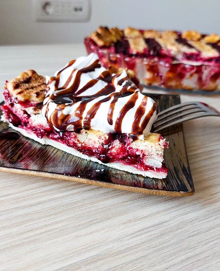 American cherry pie - simple best recipe