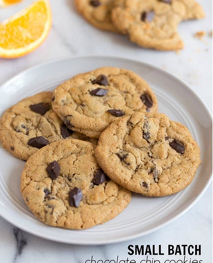 Small Batch Chocolate Chip Cookies