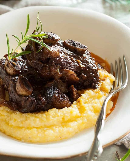 Paleo braised Short Ribs Recipe with Garlic and Rosemary