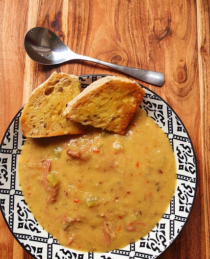 CHRISTMAS HAM & RED LENTIL SOUP